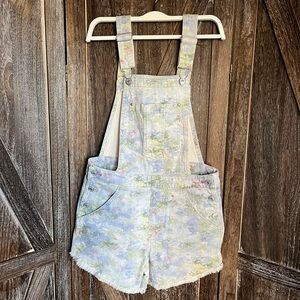 Pilcro Cream and Blue Denim Detail